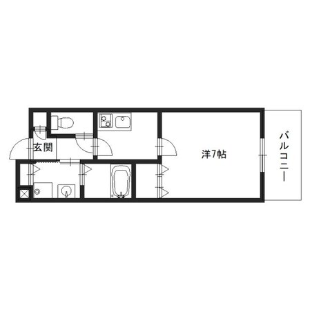 ネオクオーツ神屋壱番館の物件間取画像